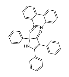 benzo[c]cinnolin-5-ium-5-yl(3-oxo-2,4,5-triphenyl-2,3-dihydro-1H-pyrrol-2-yl)amide Structure