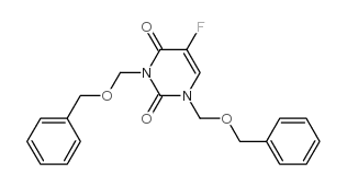 1,3-Di(benzyloxymethyl)-5-fluorouracil结构式