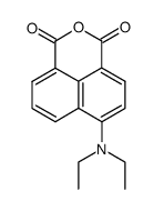 4-diethylamino-1,8-naphthalic anhydride Structure