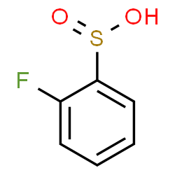 Benzenesulfinic acid, 2-fluoro- (9CI)结构式