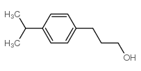 3-(4-ISOPROPYL-PHENYL)-PROPAN-1-OL结构式