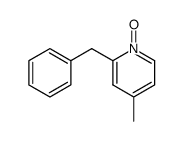 2-benzyl-4-methylpyridine 1-oxide结构式