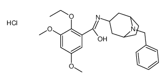 N-(8-benzyl-8-azabicyclo[3.2.1]octan-3-yl)-2-ethoxy-3,5-dimethoxybenzamide,hydrochloride结构式