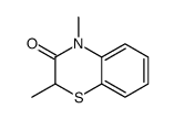 2,4-dimethyl-1,4-benzothiazin-3-one结构式