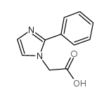 2-(2-苯基-1H-咪唑-1-基)乙酸结构式