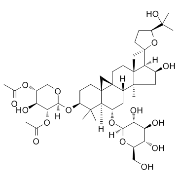 异黄芪皂苷I结构式