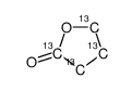 γ-丁内酯-13C4结构式