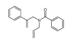 N-allyl-N-(2-phenylallyl)benzamide结构式