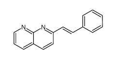 2-styryl-1,8-naphthyridine结构式