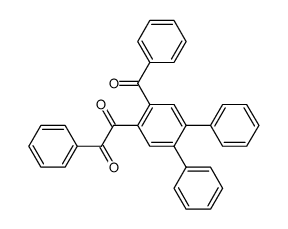 2-Benzoyl-4,5-diphenyl-benzil Structure