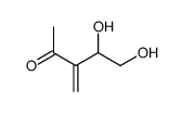 4,5-dihydroxy-3-methylenepentan-2-one Structure