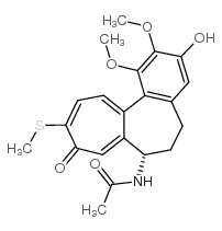 3-demethylthiocolchicine结构式