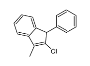 2-chloro-3-methyl-1-phenyl-1H-indene Structure