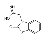 2-(2-氧代-1,3-苯并噻唑-3(2H)-基)乙酰胺结构式