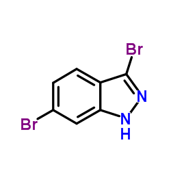 3,6-二溴(1h)吲唑结构式