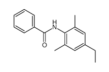 N-(4-ethyl-2,6-dimethylphenyl)benzamide结构式