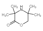 3,3,5,5-四甲基-2-吗啉酮结构式