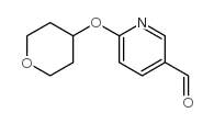 6-(四氢-2H-吡喃-4-基氧基)吡啶-3-羧醛图片