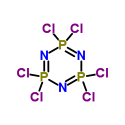 Phosphonitrilic chloride trimer Structure