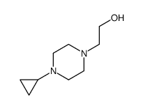 4-环丙基-1-哌嗪乙醇结构式