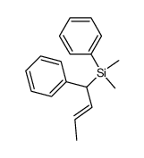 (+/-)-(E)-1-(dimethylphenylsilyl)-1-phenyl-2-butene Structure