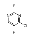 Pyrimidine, 4-chloro-2,5-difluoro Structure