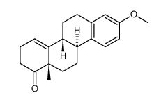 3-methoxy-D-homoestra-1,3,5(10),14-tetraen-17a-one Structure