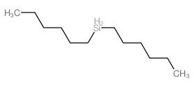 Silane, dihexyl- Structure