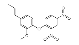 3-methoxy-4-(2.4-dinitro-phenoxy)-1-trans-propenyl-benzene Structure
