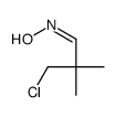 N-(3-chloro-2,2-dimethylpropylidene)hydroxylamine Structure