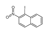 1-iodo-2-nitronaphthalene结构式