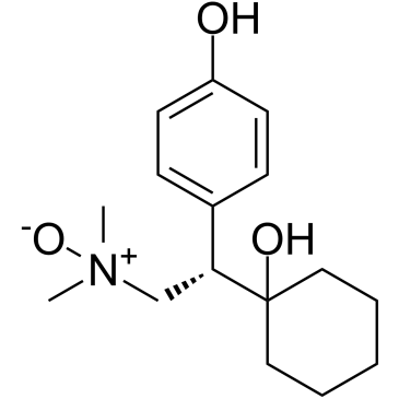 (S)-O-Desmethyl Venlafaxine N-Oxide Structure