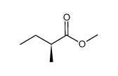 (S)-2-甲基丁酸甲酯结构式