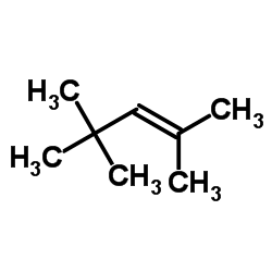 2,2,4-trimethyl-3-pentene Structure