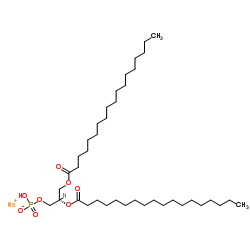 1,2-双硬脂酰基-sn-甘油-3-磷酸钠图片