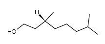 (R)-3,7-dimethyl-1-octanol结构式