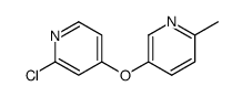 2-chloro-4-(6-methylpyridin-3-yl)oxy-pyridine Structure