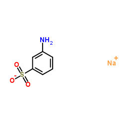 Sodium 3-aminobenzenesulfonate structure