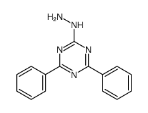 (4,6-diphenyl-1,3,5-triazin-2-yl)hydrazine Structure