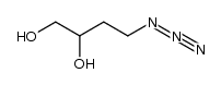 4-azidobutane-1,2-diol Structure