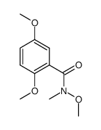 N,2,5-trimethoxy-N-methylbenzamide Structure