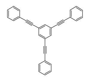 1,3,5-三(苯基乙炔)苯结构式