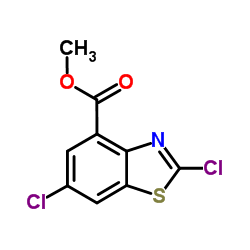 Methyl 2,6-dichloro-1,3-benzothiazole-4-carboxylate Structure