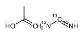 acetic acid,methanimidamide Structure