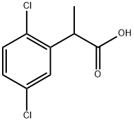 Benzeneacetic acid, 2,5-dichloro-α-methyl- Structure