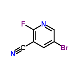 5-Bromo-2-fluoronicotinonitrile Structure