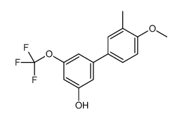 3-(4-methoxy-3-methylphenyl)-5-(trifluoromethoxy)phenol Structure
