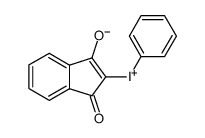phenyliodonium betaine of 1,3-indanedione Structure