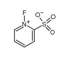 N-Fluoropyridinium-2-sulfonate结构式