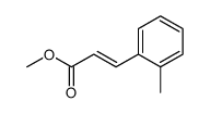(E)-3-(2-甲基苯基)丙-2-烯酸甲酯结构式